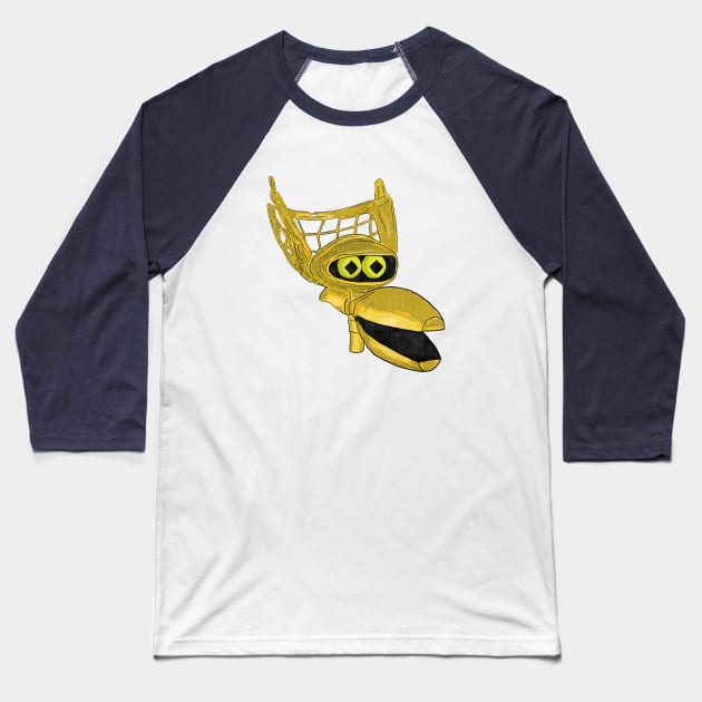 Crow T. Robot (Comic) Baseball T-Shirt by MovieFunTime